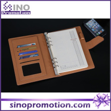 Mode billig Hardcover Spiral Papier Anruf Notebook